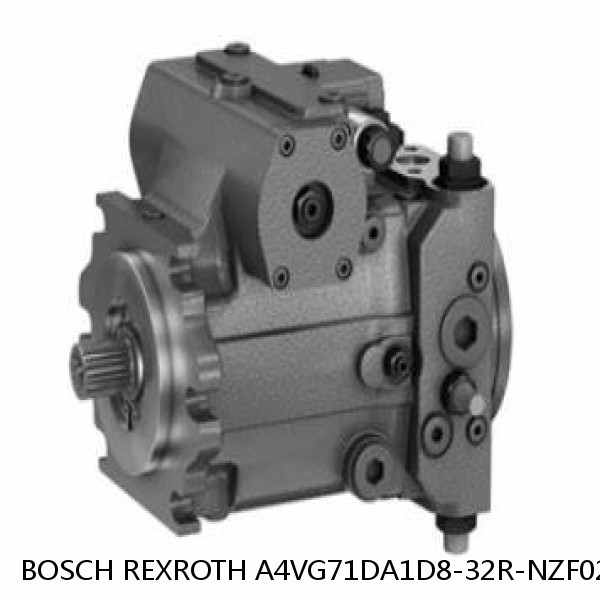 A4VG71DA1D8-32R-NZF02F021SH BOSCH REXROTH A4VG VARIABLE DISPLACEMENT PUMPS #1 image