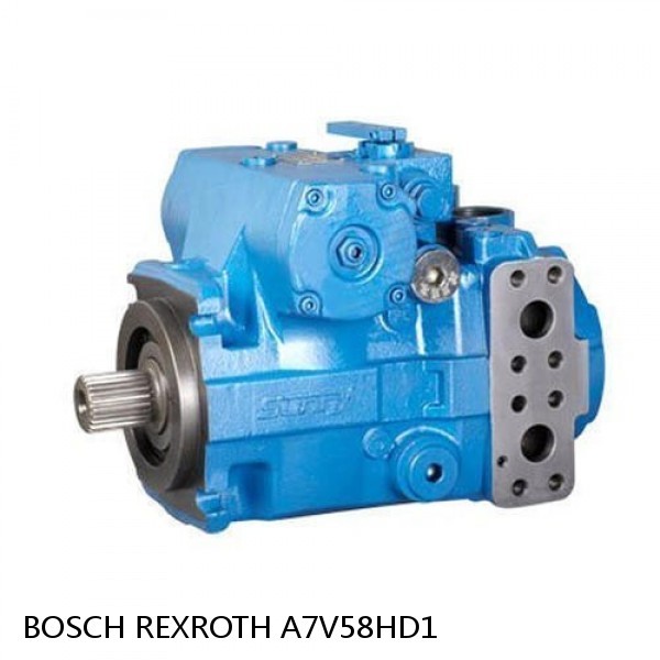 A7V58HD1 BOSCH REXROTH A7V HYDRAULIC PISTON PUMP #1 image