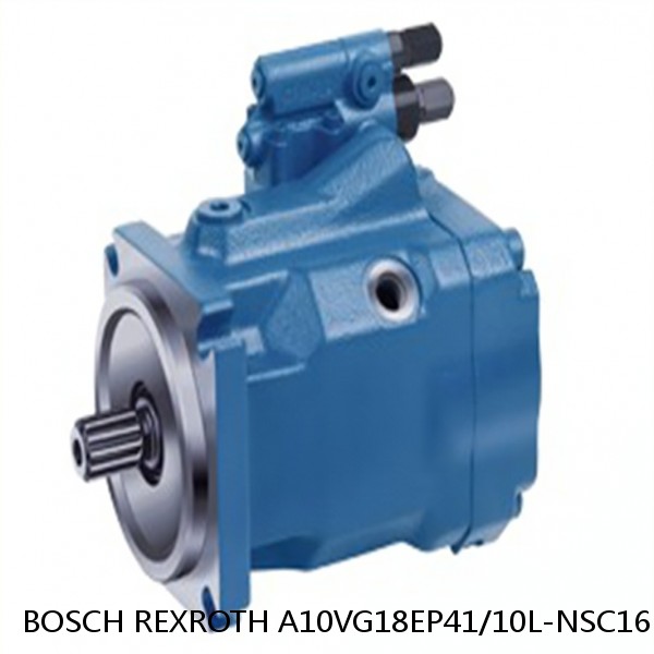 A10VG18EP41/10L-NSC16K02XEH-S BOSCH REXROTH A10VG AXIAL PISTON VARIABLE PUMP #1 image